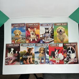 Puppy Place Ellen Miles Book Lot of 9 Books Dog Pet Stories